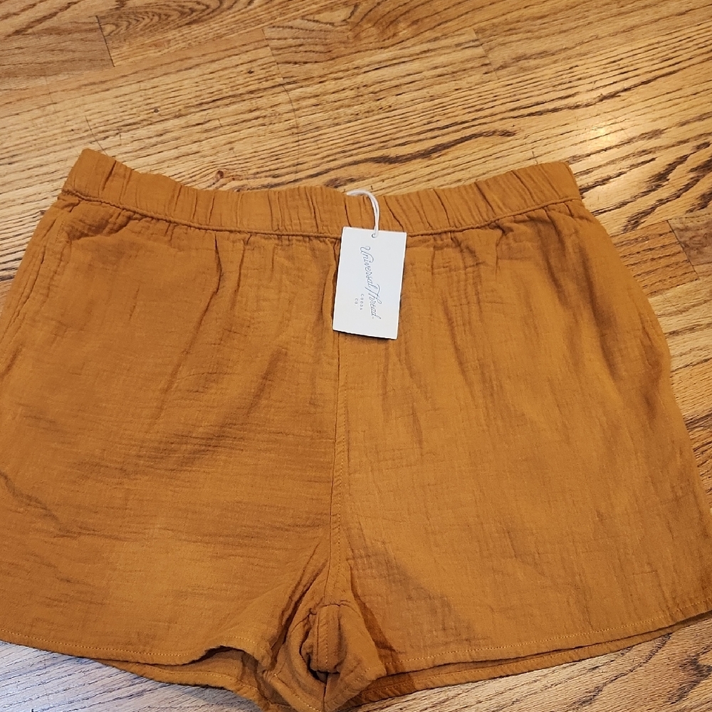 Universal Thread High Waist Mustard Shorts